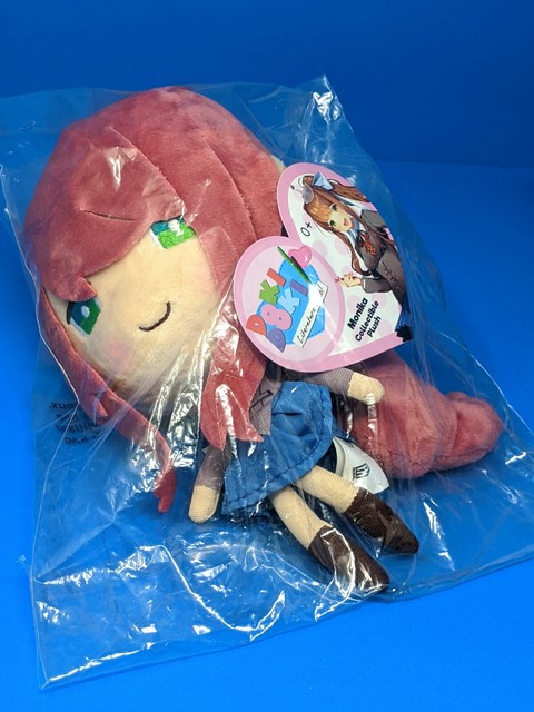 Doki Literature Club PC Steam Monika Plush Figure 8.5