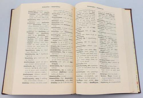 The Greek New Testament Revised Third Edition With Dictionary 1966/198 printing - Picture 9 of 10