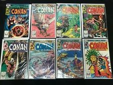 CONAN #131-136, 138, 139 8PC LOT (VF) BRONZE CONAN LOT!! 1982