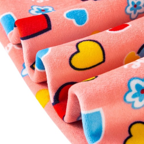 2PCS Girls Velvet Leggings Thick Warm Pant Printed Fleece Lined Tight 3-11Y - Picture 8 of 17