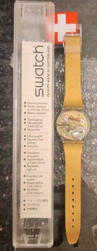 Reloj Swatch Artista Set con el TICKING BRAIN GK247 por Jo Whaley Nuevo Antiguo Stock - Imagen 17 de 24