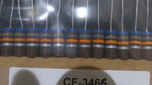 29 Allen Bradley Carbon Comp Resistor 68K Ohms Pwr-Rtg 2 W Herramienta 10% - Imagen 3 de 3
