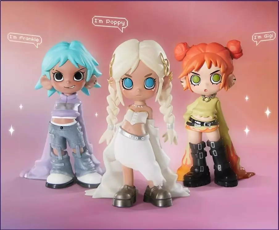 POP NOW:Lil Peach Riot：Loading! Series Figures - POP MART