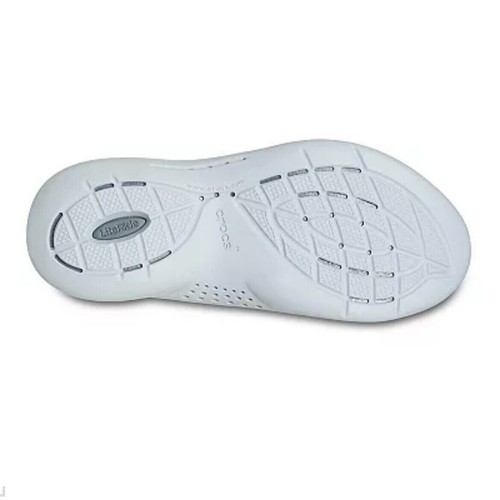 Crocs Mujer LiteRide 360 Pacer Tenis Negro Gris Nuevo con Etiquetas Zapatos Talla 10 - Imagen 8 de 8