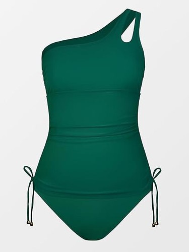 CUPSHE Women's Tankini Set Two Piece Swimsuit Bathing Suits Tummy Control One - Picture 6 of 6