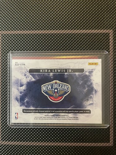 Kira Lewis Jr 2020-21 Panini Origins Rookie Patch RC /99 - Picture 2 of 2