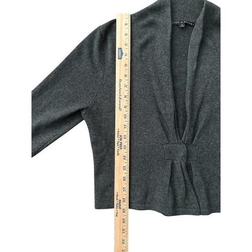 Antonio Melani Cashmere Wool Cardigan Jacket Gray Women’s Medium - Bild 4 von 8