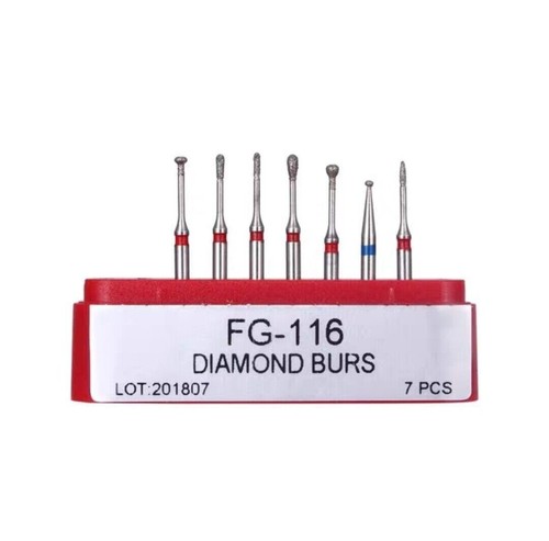 50 Pcs Dental Diamond FG High Speed Burs for Polishing Smoothing Teeth Polishers - Picture 290 of 361