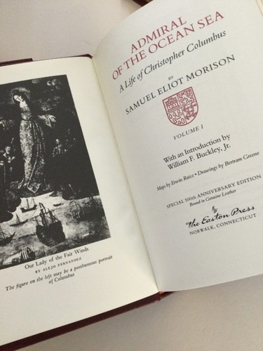Admiral of the Ocean Sea; A Life of Christopher Columbus, Vol 1&2, Easton Press - Picture 3 of 5