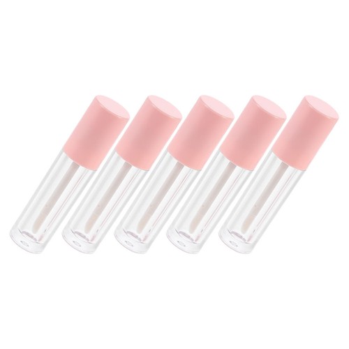 5 Pcs Lip Gloss Bottle Miss Visible Tubes DIY Cosmetic Container - Picture 8 of 12