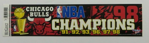 Vtg NBA Basketball CHOOSE YOUR TEAM Bumper Sticker Wincraft YOU PICK CHOICE 12x3 - Picture 28 of 30