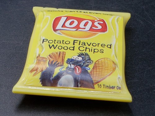 2020 Topps Series 1 Wacky Packages Minis Series Logs 3d puny products - Imagen 3 de 5