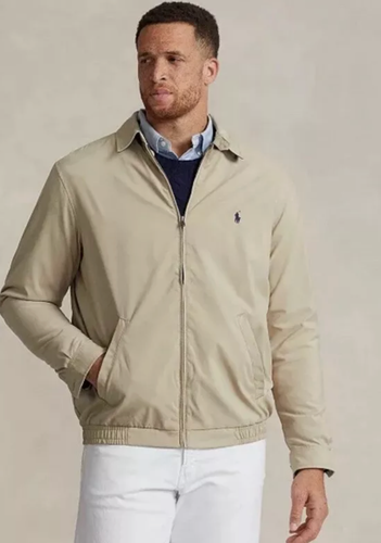 Polo Ralph Lauren Herren Bi-Swing Jacke Windbreaker Khaki Größe XL Large Neu mit Etikett $ 168 - Bild 5 von 10