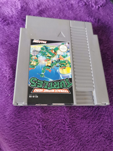 TEENAGE MUTANT HERO TURTLES NES PAL B TORTUGAS NINJA - Imagen 7 de 7