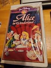 DISNEY'S VHS MASTERPIECE COLLECTION ALICE IN WONDERLAND VG CONDITION
