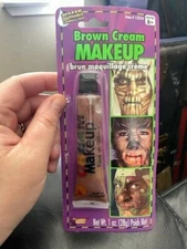 Forum Novelties Brown Cream Color Halloween Makeup 1oz. New!