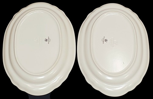 2er Set Pfaltzgraff TEEROSE Oval Servierplatten 14 1/2 x 10" - Bild 7 von 9