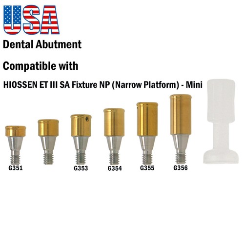 US Dental Locator Abutment Attachment Mini/R for HIOSSEN ET II/III SA Fixture - Picture 3 of 24