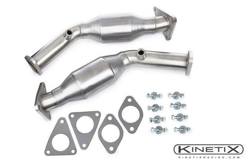 Kinetix Racing High Flow Catalytic Converters for 2008-2013 Infiniti G37 VQ37VHR