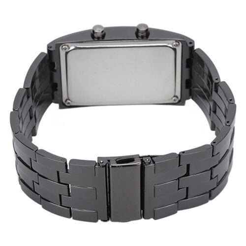Men's Watch Fashion Exquisite Waterproof LED Watch With Binary Time Mode Display - Picture 13 of 21