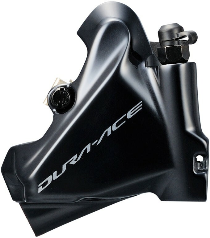 Pinza de freno de Shimano Dura-Ace BR-R9170, montaje plana, Trasero, Resina L02A, Negro Pinza de freno de Shimano Dura-Ace BR-R9170, montaje plana, Trasero, Resina L02A, Negro