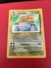 Pokémon TCG Venusaur Base Set 2 18/130 Holo Unlimited Holo Rare