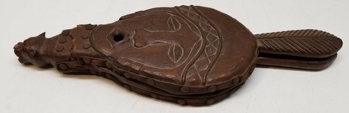 Volkskunst Kamin Blasebalg Indianer Indianer, Bär & Biber 19 x 7 Zoll - Bild 5 von 12