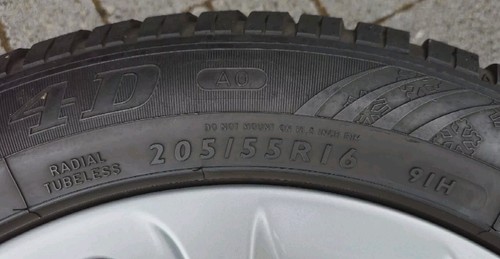 Orignal Audi A3 16 Zoll Winter Kompletträder 205/55 R16 91H DUNLOP & BRIDGESTONE - Bild 3 von 19