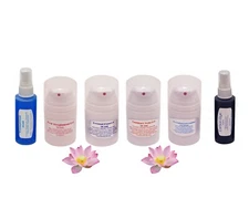 Treatment Spray & Gel Sample Pack 4 Hair Removal IPL & Laser Machines.