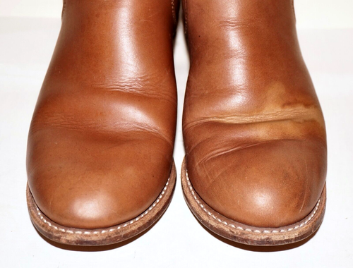 RED WING Tan Leather HARRIET #3390 Chelsea Ankle Boots US 9 USA - Picture 7 of 13