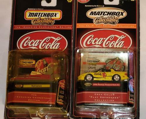 Coca Cola Die-Cat Vehicles - Set of 5 cars - Matchbox & Johnny Lightning - Picture 5 of 17