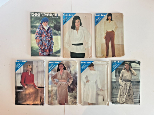 McCalls Butterick Marie Osmond Sehen & Nähen Einfachheit Vintage Menge 40 Muster - Bild 4 von 6