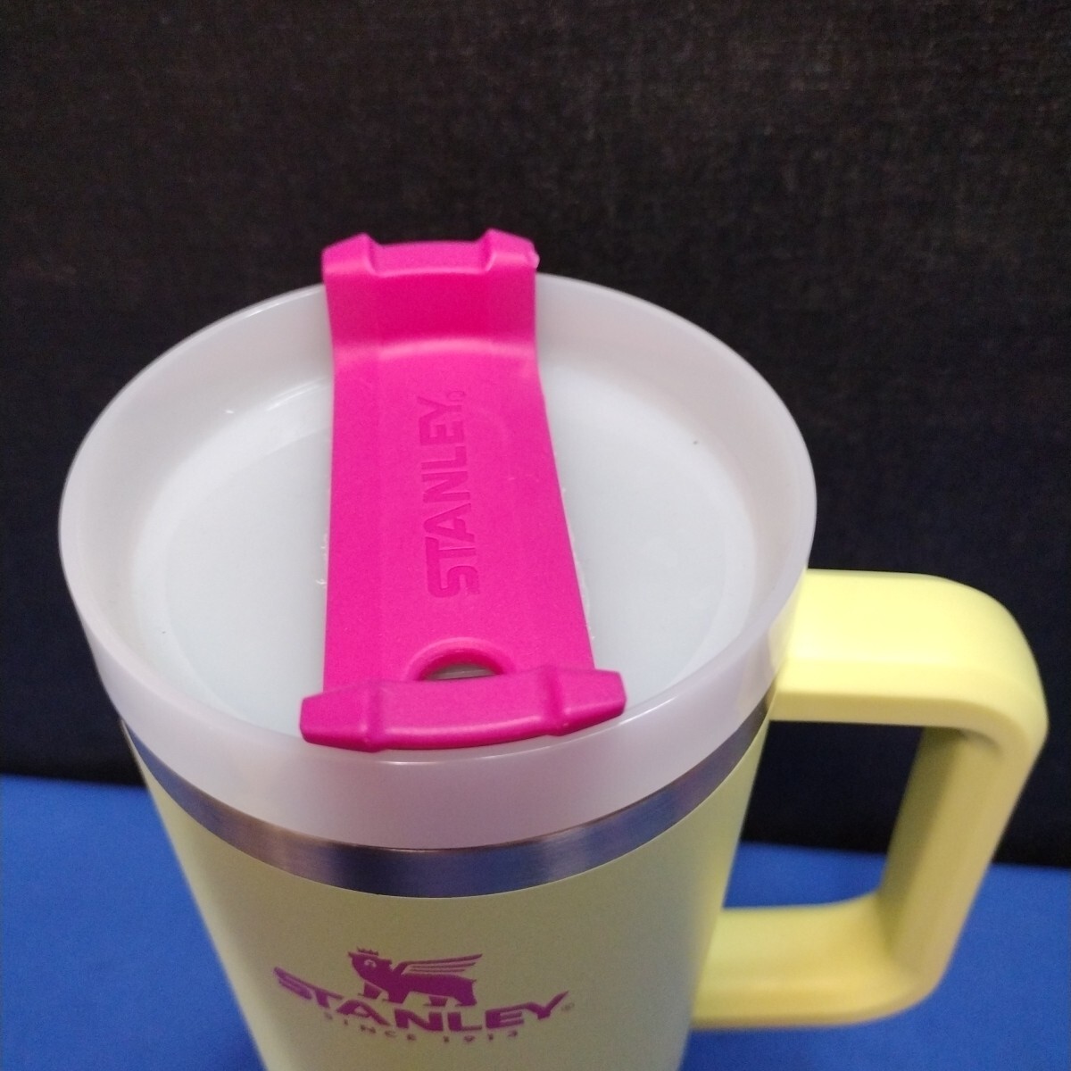 Stanley 40 oz Rare Citron Mix Lime Pink Logo Adventure Quencher Tumbler  Retired 41604366369| eBay