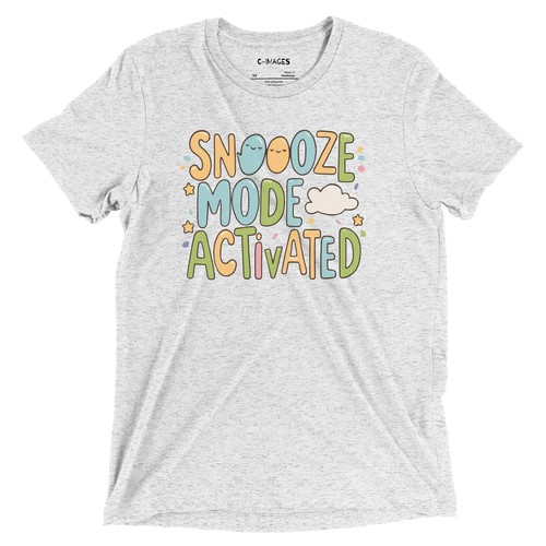 Snooze Mode Activated Lightweight T-Shirt - Picture 12 of 13