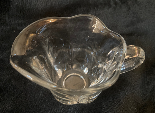 Vintage Duncan & Miller Mini Creamer "Canterbury" (Heavy Pressed) 2.75" Tall - Picture 3 of 4