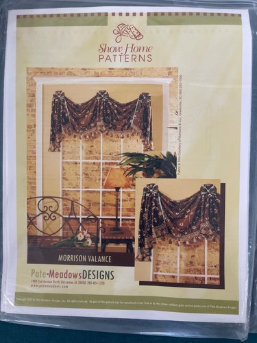 Lot of 5 (#2) Show Home valance Patterns Pate Meadows Window Treatment - Picture 5 of 8