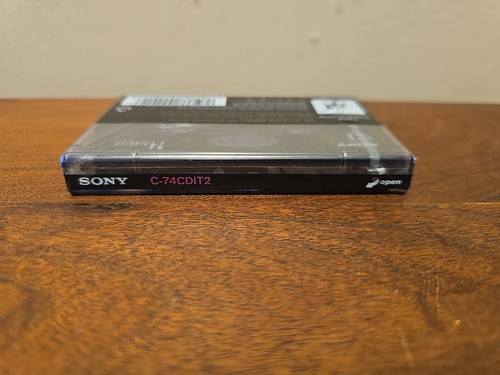 Sony CD-IT High Bias Type II Audio Cassette NEW SEALED - 74 Minutes - Picture 4 of 9