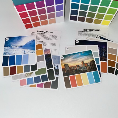 Sarah Renae Clark Farbwürfel Bände 1 & 2 komplett 500 Farbpalette Karten - Bild 2 von 4
