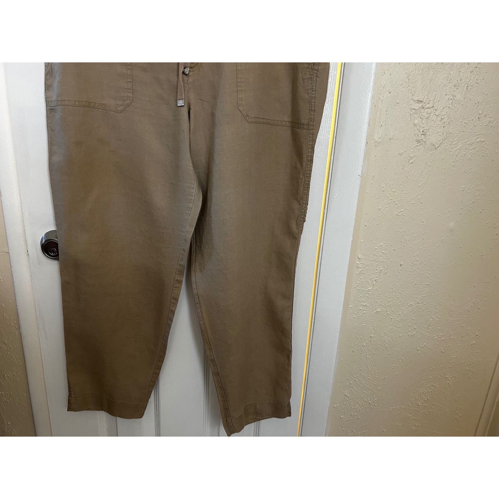 Lauren Ralph Lauren Women's Pants Sz 12 Drawstring Elastic Waist Casual Pockets thumbnail 11