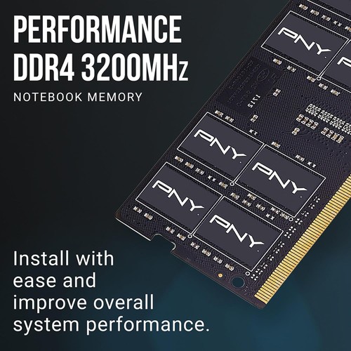 PNY 8GB Performance DDR4 3200MHz CL22 1.2V Notebook Memory (MN8GSD43200-TB) 8GB  - Picture 7 of 7