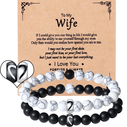 Birthday Gifts for Wife from Husband, Valentines Day Gifts for Her, Matching Cou - Bild 1 von 7