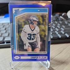 2024 Panini Donruss - Rated Rookie Blue Press Proof #305 Cooper DeJean (RC)