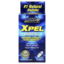 XPEL®, Maximum Strength Herbal Diuretic, 80 Capsules