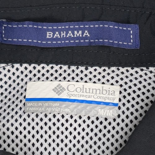 Columbia PFG Bahama Shirt Mens Medium Black Long Sleeve Fishing Omni-Shade UPF - Picture 3 of 18