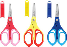 5" Blunt Kid Scissors: Left/Right Handed Stainless Safety Toddler Preschool Chil