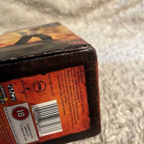 Rambo The Trilogy VHS Boxset. Rambo First Blood 1-3. Very Good Used Condition - Picture 13 of 17
