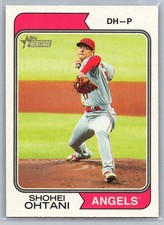 2023 TOPPS HERITAGE CARD # 20 Shohei Ohtani - Los Angeles Angels