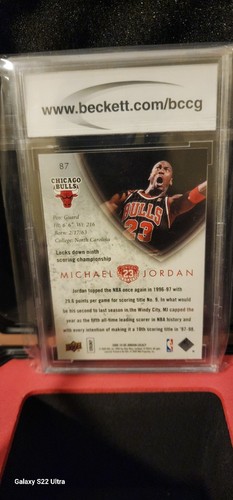 2009-10 Upper Deck MJ Legacy Collection Gold #87 Michael Jordan BCCG 10 Bulls - 第 2/2 張圖片