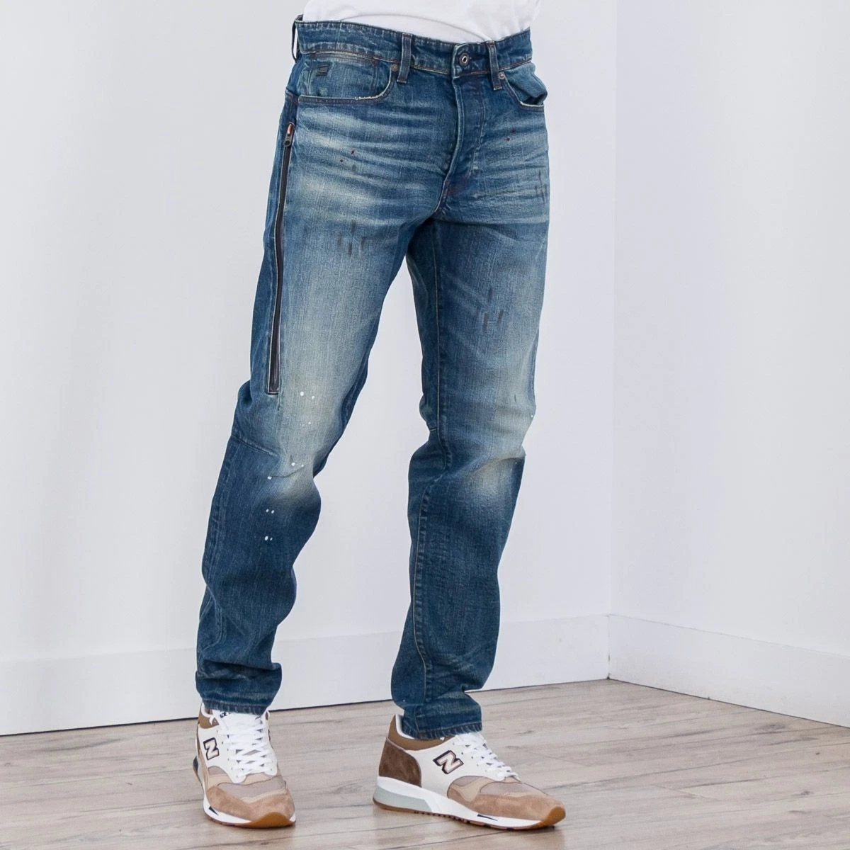G-Star Raw 3301 Slim Jeans Jeans heren,Dk Aged 5245-89,38W / 32L