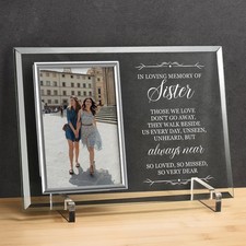 Bereavement Gifts for Loss of Sister, Memorial Picture Frame, Sympathy Gifts,...